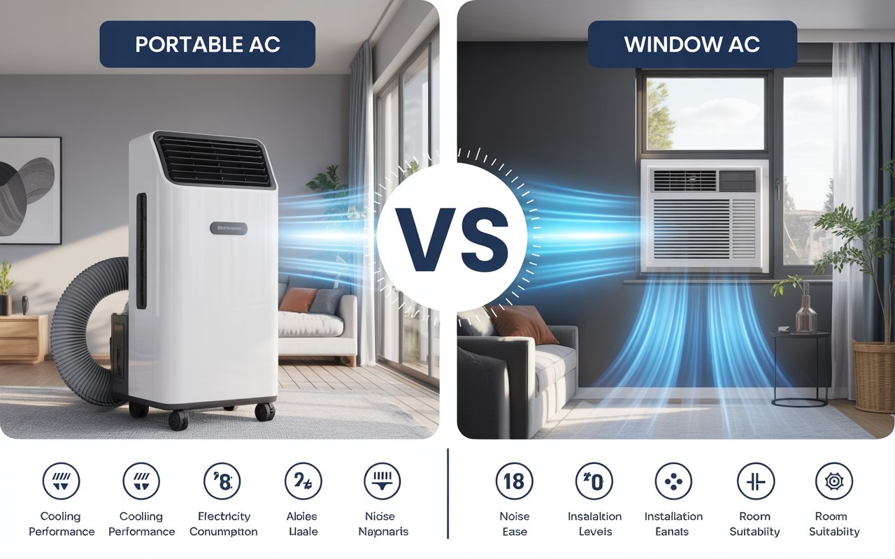 Portable AC vs Window AC