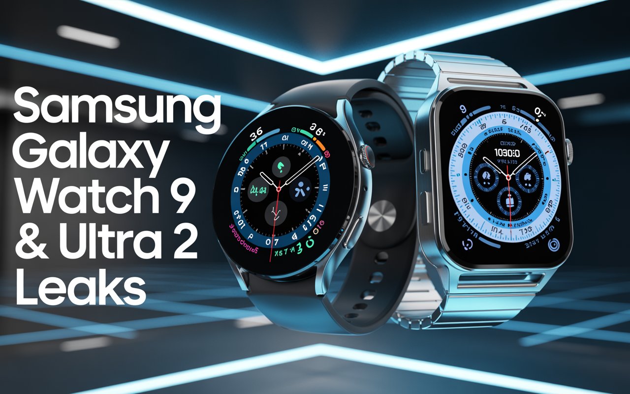 Samsung Galaxy Watch 9 and Galaxy Watch Ultra 2 leaked design with AI features and premium smartwatch upgrades