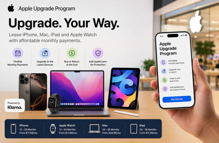 Apple Introduces New Upgrade Program in the US: Lease iPhones, Macs, iPads and More With Flexible Monthly Payments