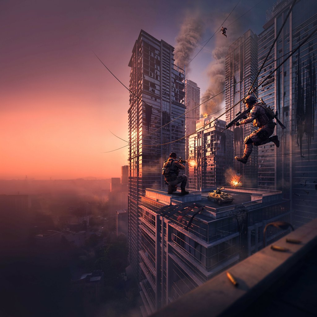 BGMI 4.5 update showcasing the new Skyline Plaza urban map and enhanced battle royale gameplay.